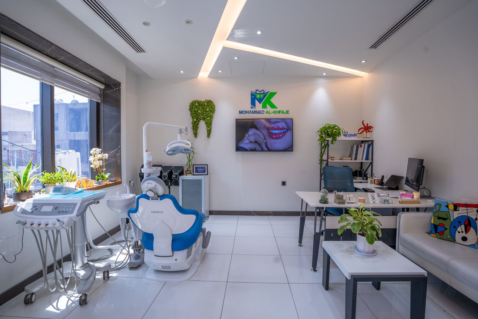 Treatment room at the Center