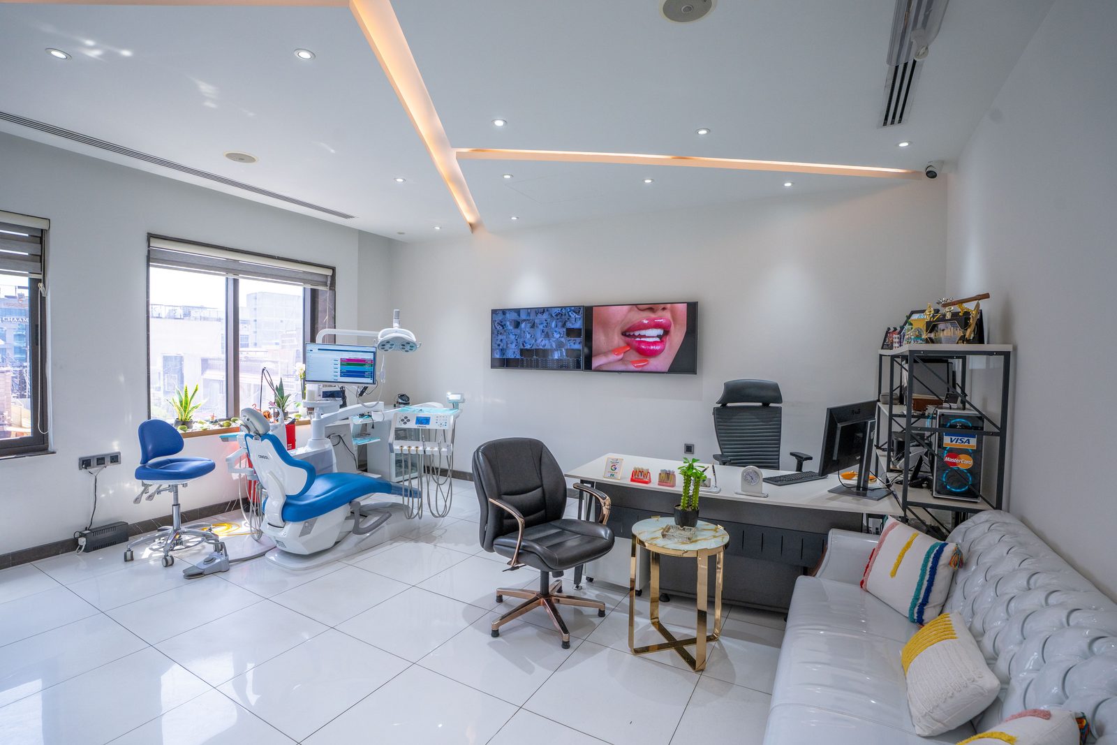 Treatment room at the Center