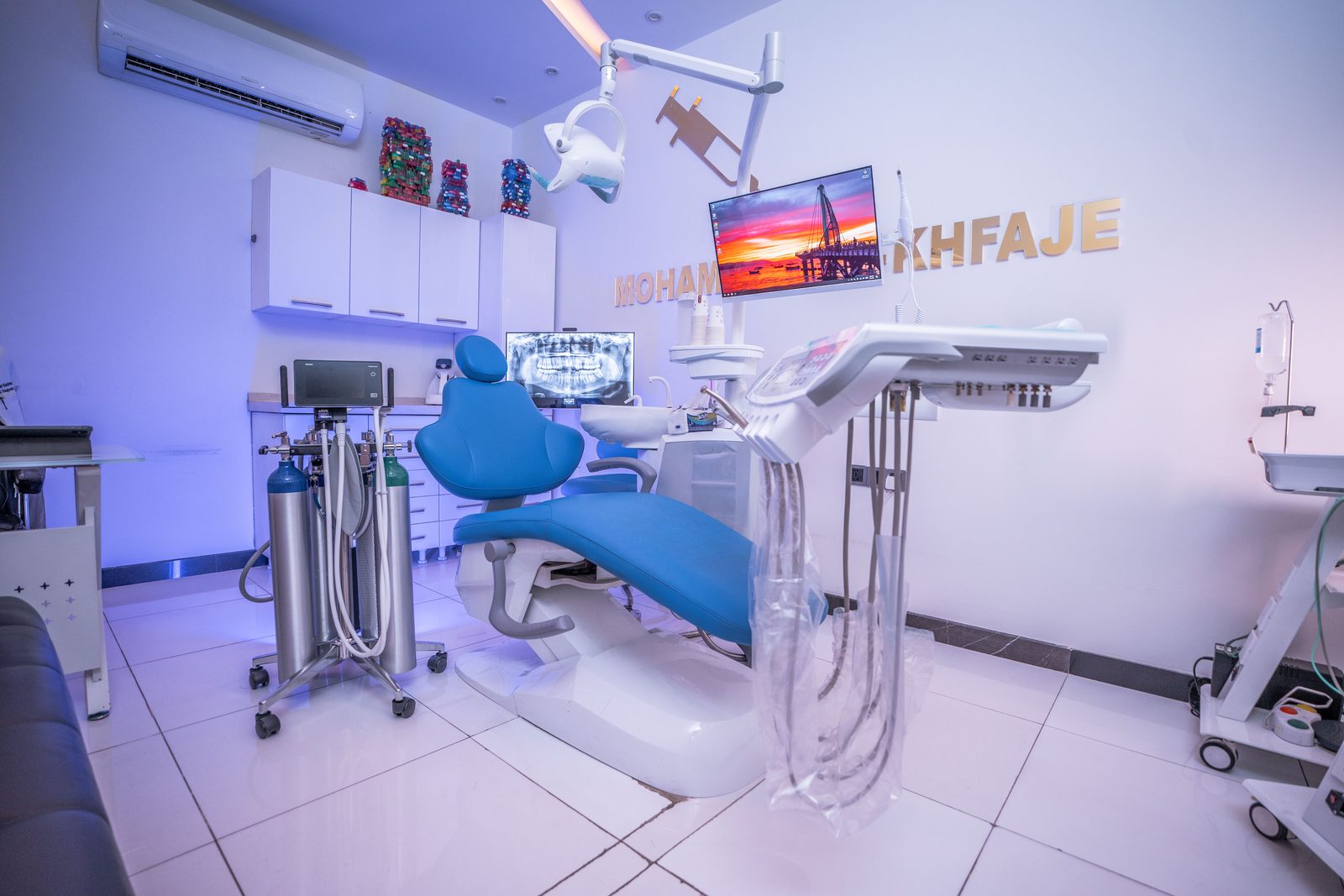 Treatment room at the Center